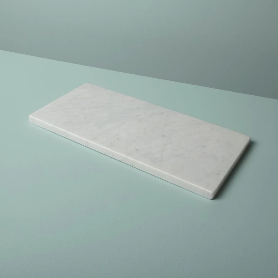 Serveware | White Marble Rectangular Board SLATE