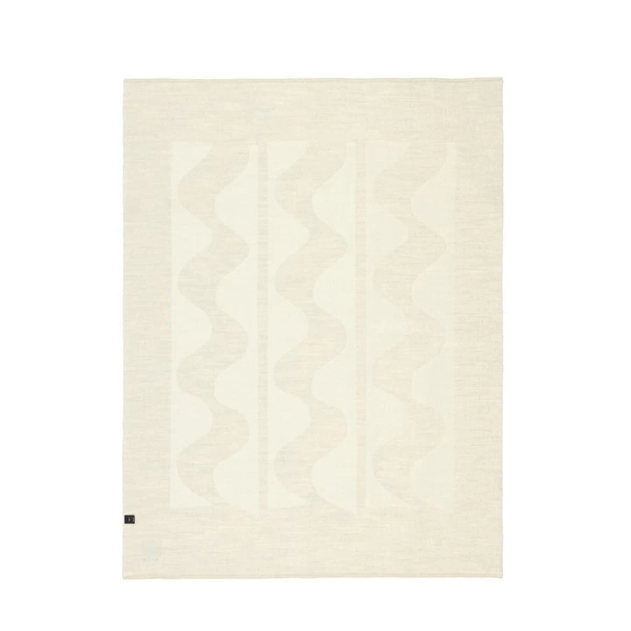 Textiles | Blacksaw Timewarp Reversible Throw Ivory/Shoji SLATE