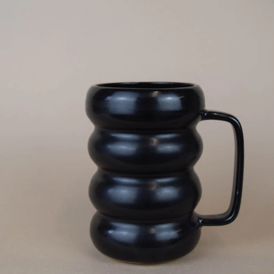Mugs | Rory Pots Handmade Retro Mug SLATE