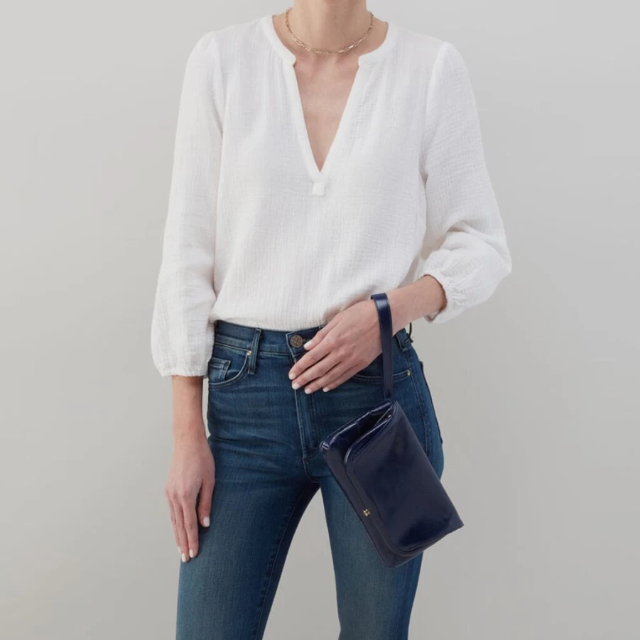 Women'S Wallets & Wristlets | Hobo Hobo Lauren Wristlet SLATE