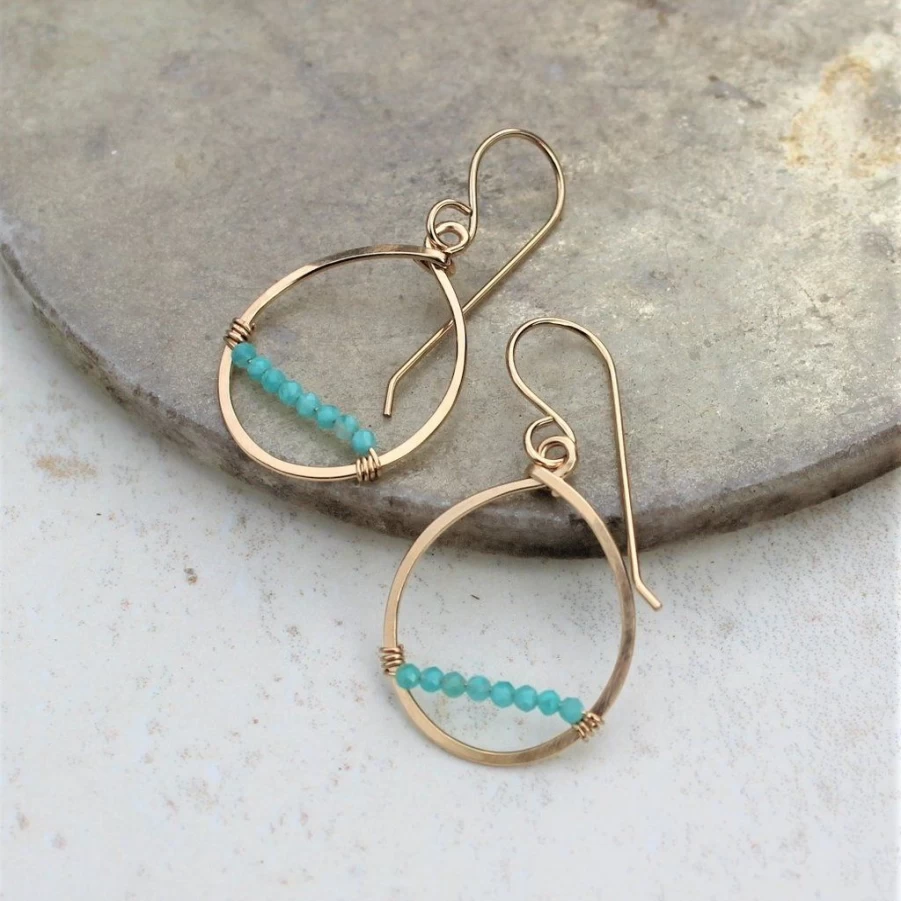 Earrings | Luna Earrings SLATE